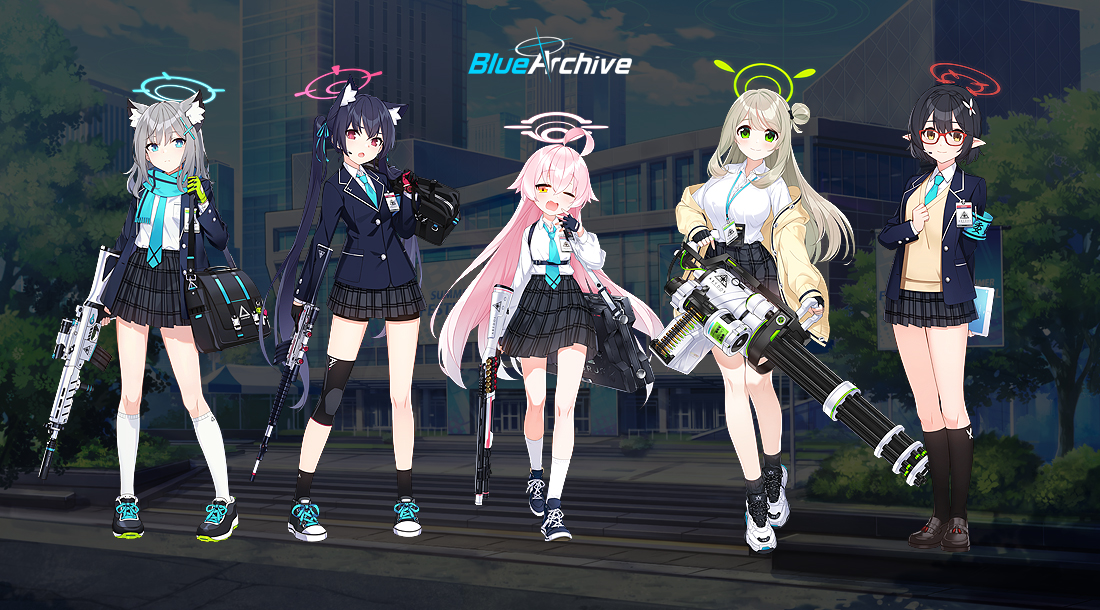 블루아카이브 메인 캐릭터